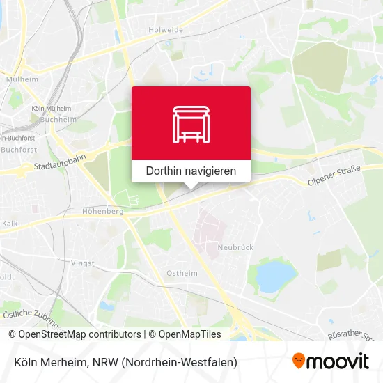 Köln Merheim Karte