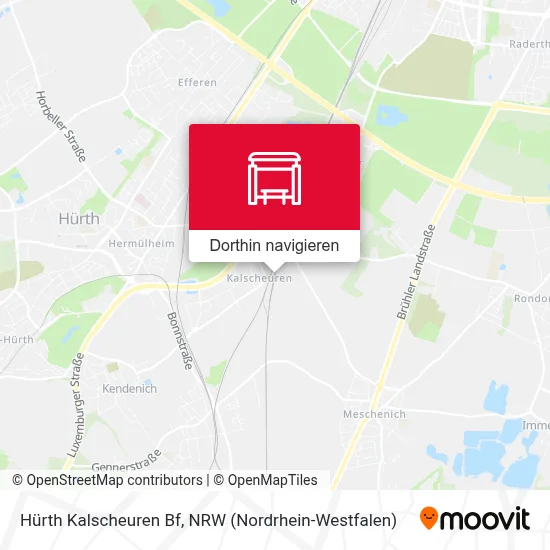 Hürth Kalscheuren Bf Karte