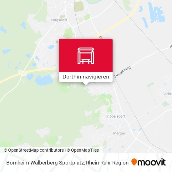Bornheim Walberberg Sportplatz Karte