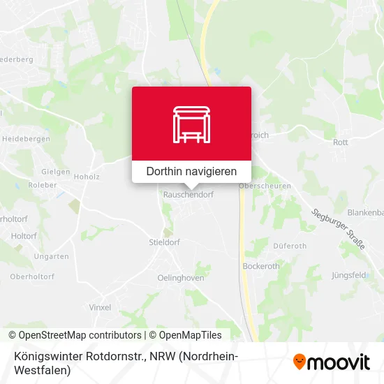 Königswinter Rotdornstr. Karte