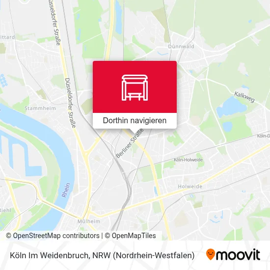 Köln Im Weidenbruch Karte