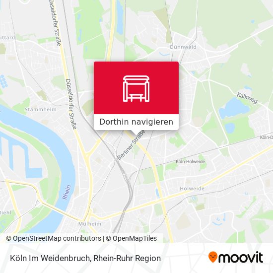 Köln Im Weidenbruch Karte