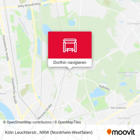 Köln Leuchterstr. Karte