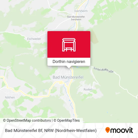 Bad Münstereifel Bf Karte