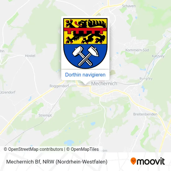 Mechernich Bf Karte