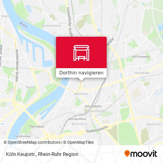 Köln Keupstr. Karte