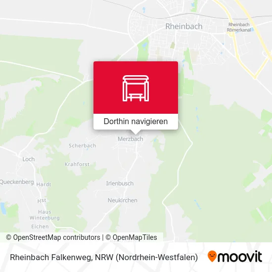 Rheinbach Falkenweg Karte