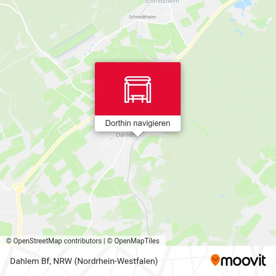 Dahlem Bf Karte