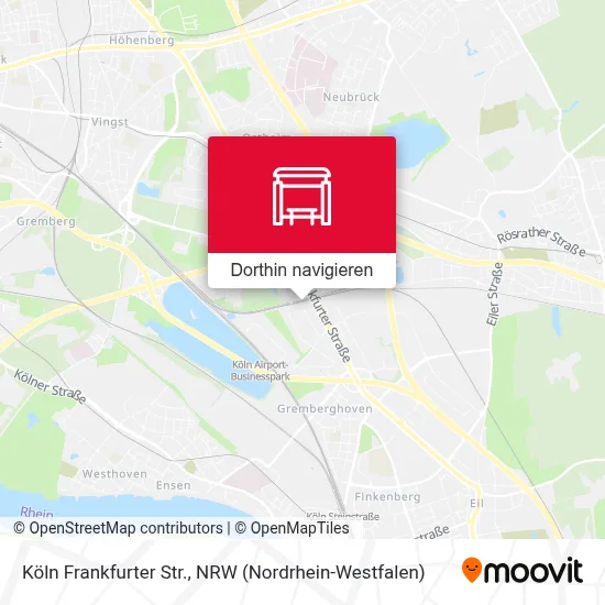 Köln Frankfurter Str. Karte