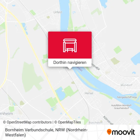 Bornheim Verbundschule Karte