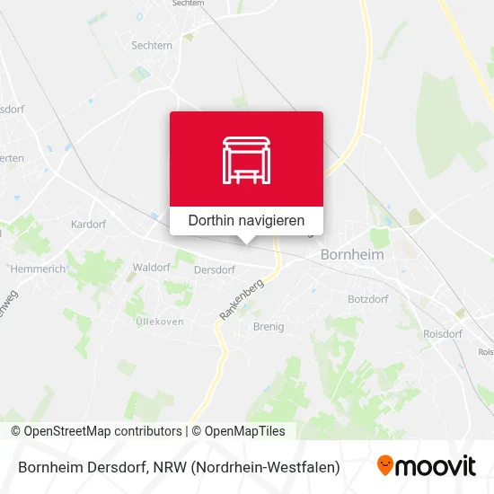 Bornheim Dersdorf Karte