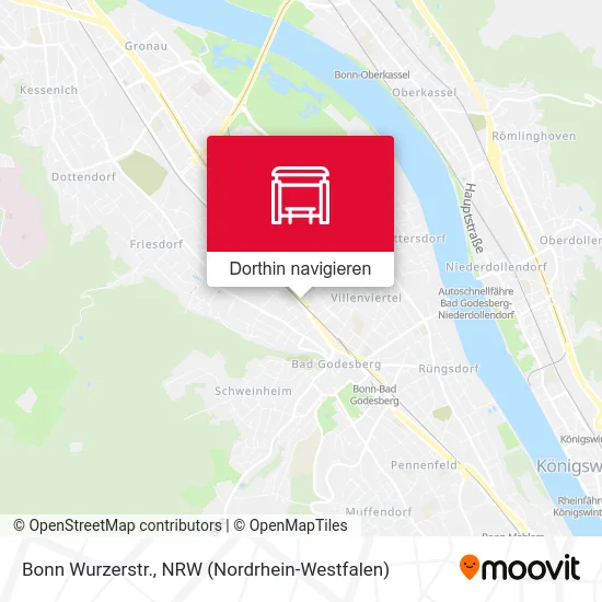 Bonn Wurzerstr. Karte