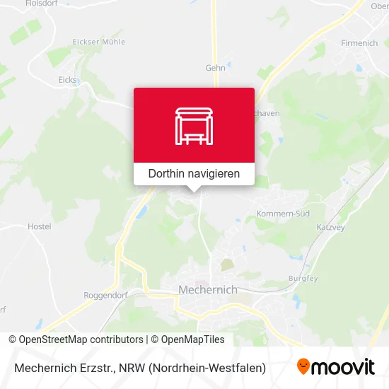 Mechernich Erzstr. Karte