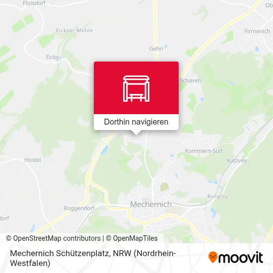 Mechernich Schützenplatz Karte