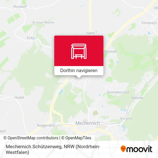 Mechernich Schützenweg Karte
