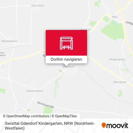 Swisttal Odendorf Kindergarten Karte