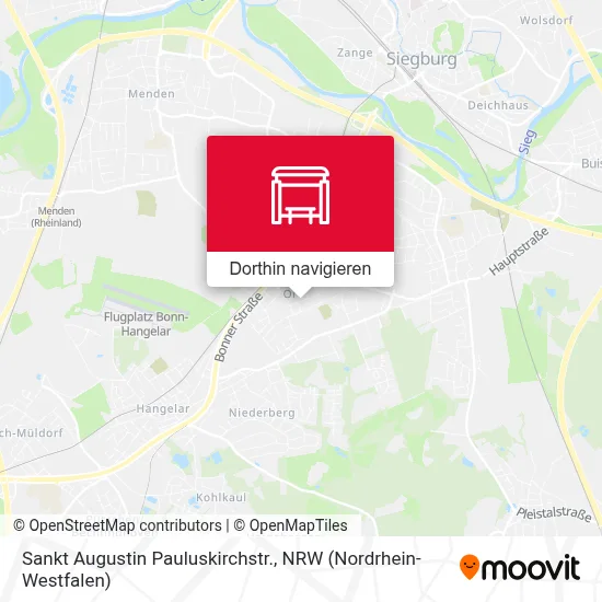 Sankt Augustin Pauluskirchstr. Karte