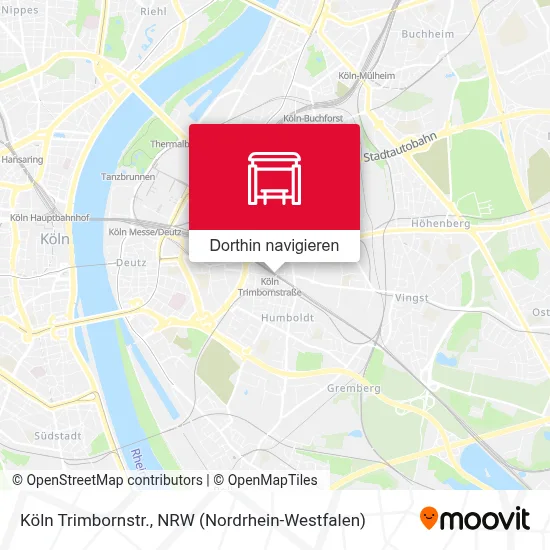 Köln Trimbornstr. Karte