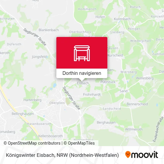Königswinter Eisbach Karte
