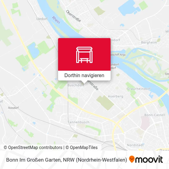 Bonn Im Großen Garten Karte