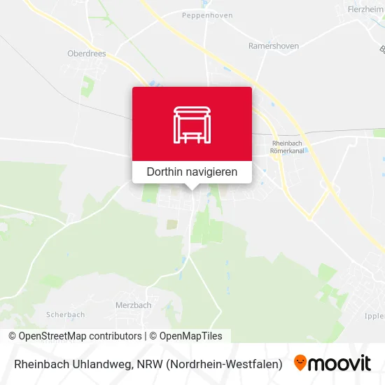 Rheinbach Uhlandweg Karte