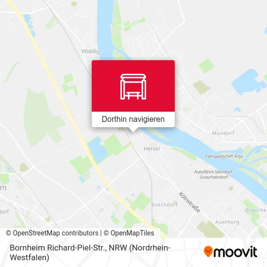 Bornheim Richard-Piel-Str. Karte