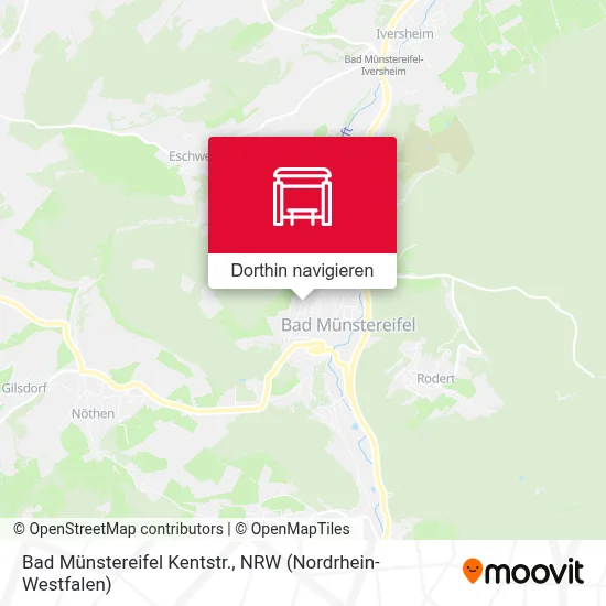 Bad Münstereifel Kentstr. Karte