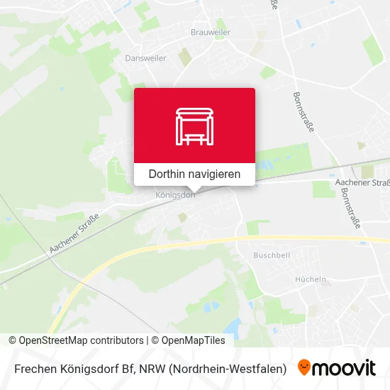 Frechen Königsdorf Bf Karte