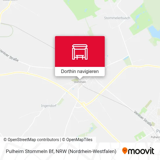 Pulheim Stommeln Bf Karte