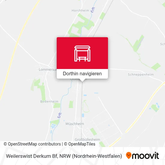Weilerswist Derkum Bf Karte