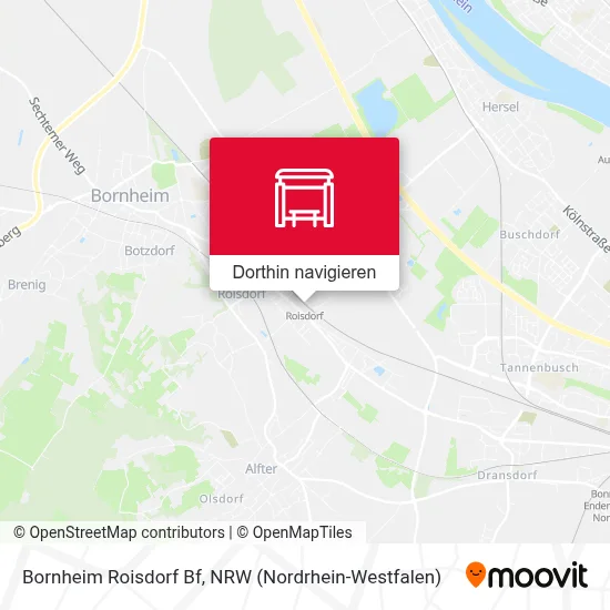 Bornheim Roisdorf Bf Karte