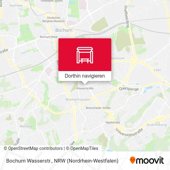 Bochum Wasserstr. Karte