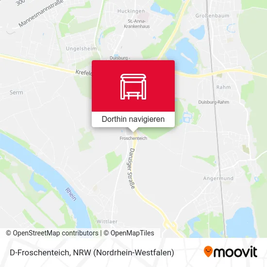 D-Froschenteich Karte