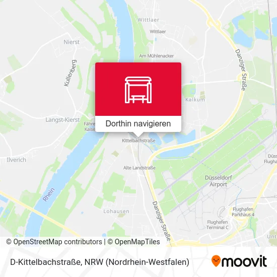 D-Kittelbachstraße Karte