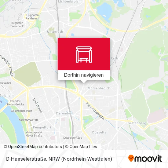 D-Haeselerstraße Karte