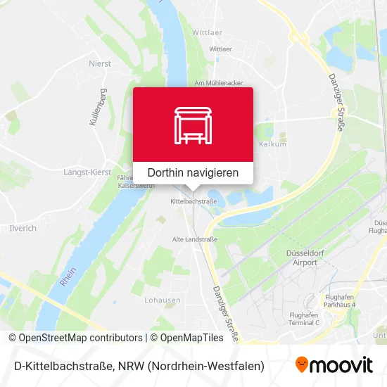 D-Kittelbachstraße Karte