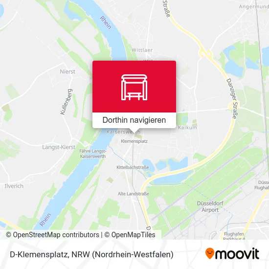 D-Klemensplatz Karte