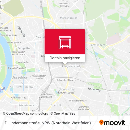 D-Lindemannstraße Karte