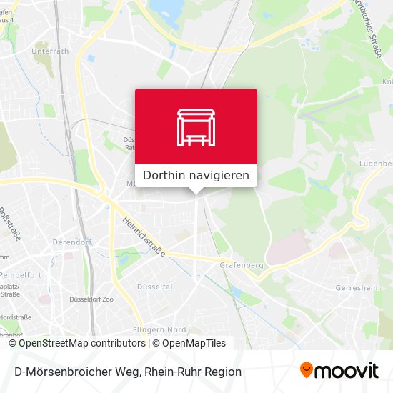 D-Mörsenbroicher Weg Karte