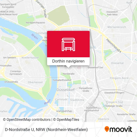 D-Nordstraße U Karte
