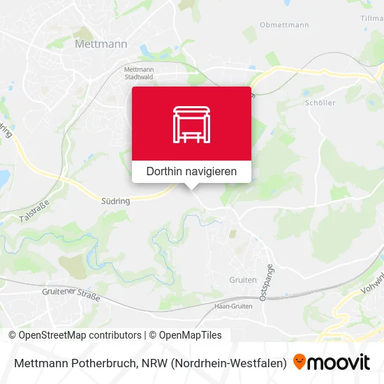 Mettmann Potherbruch Karte