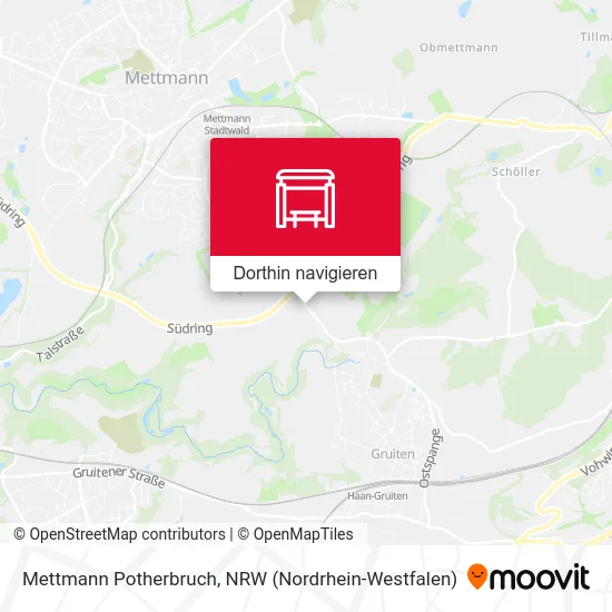 Mettmann Potherbruch Karte