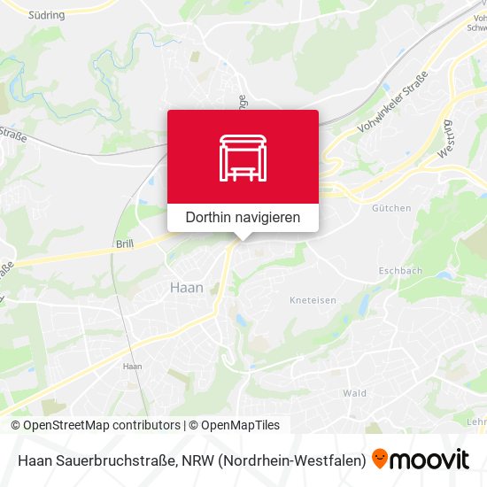 Haan Sauerbruchstraße Karte
