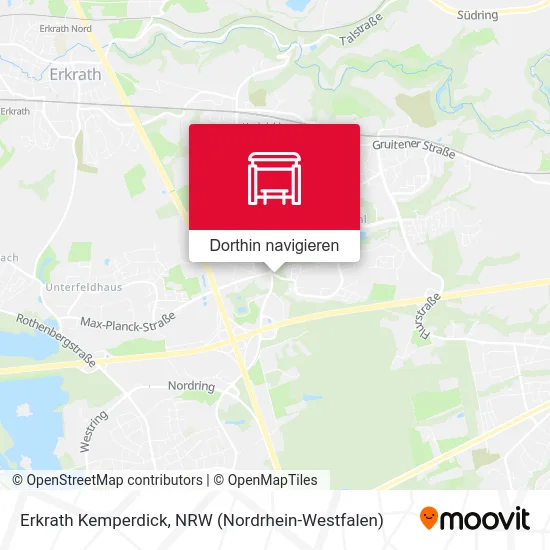 Erkrath Kemperdick Karte