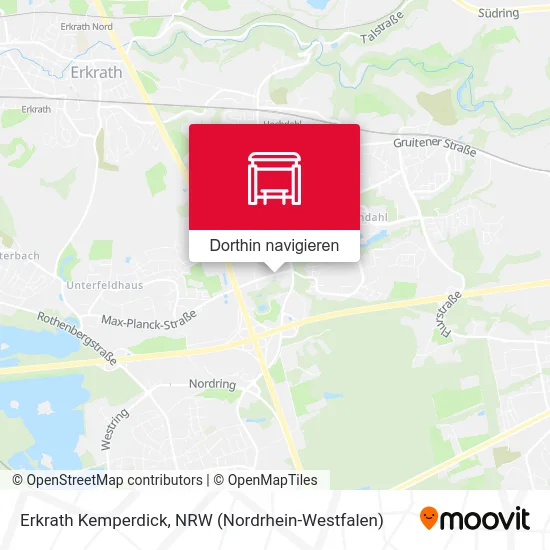 Erkrath Kemperdick Karte