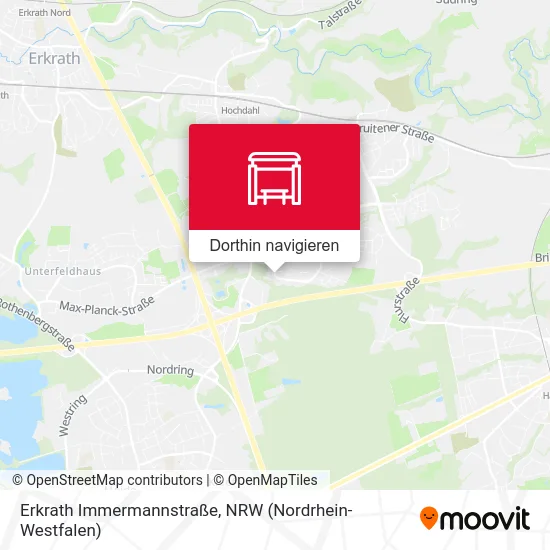 Erkrath Immermannstraße Karte