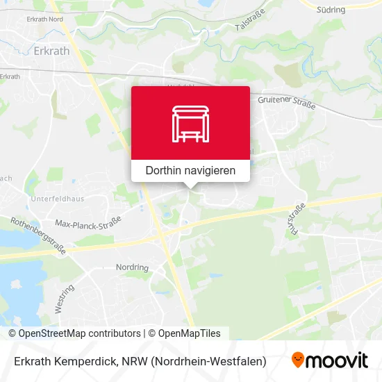 Erkrath Kemperdick Karte