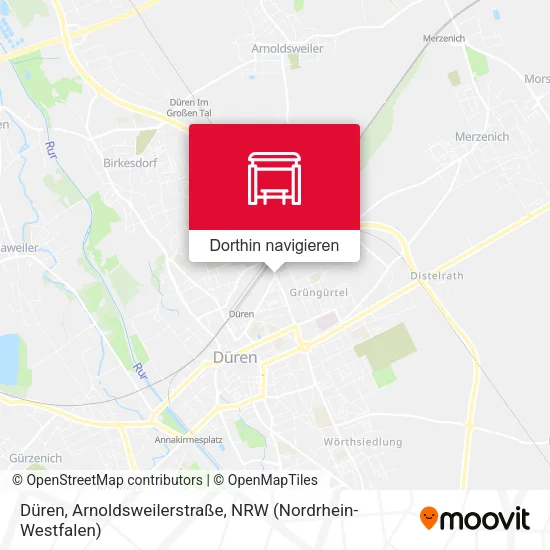 Düren, Arnoldsweilerstraße Karte
