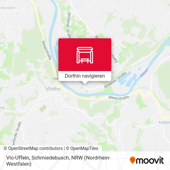 Vlo-Uffeln, Schmiedebusch Karte