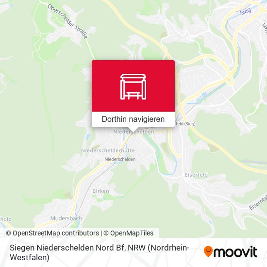 Siegen Niederschelden Nord Bf Karte